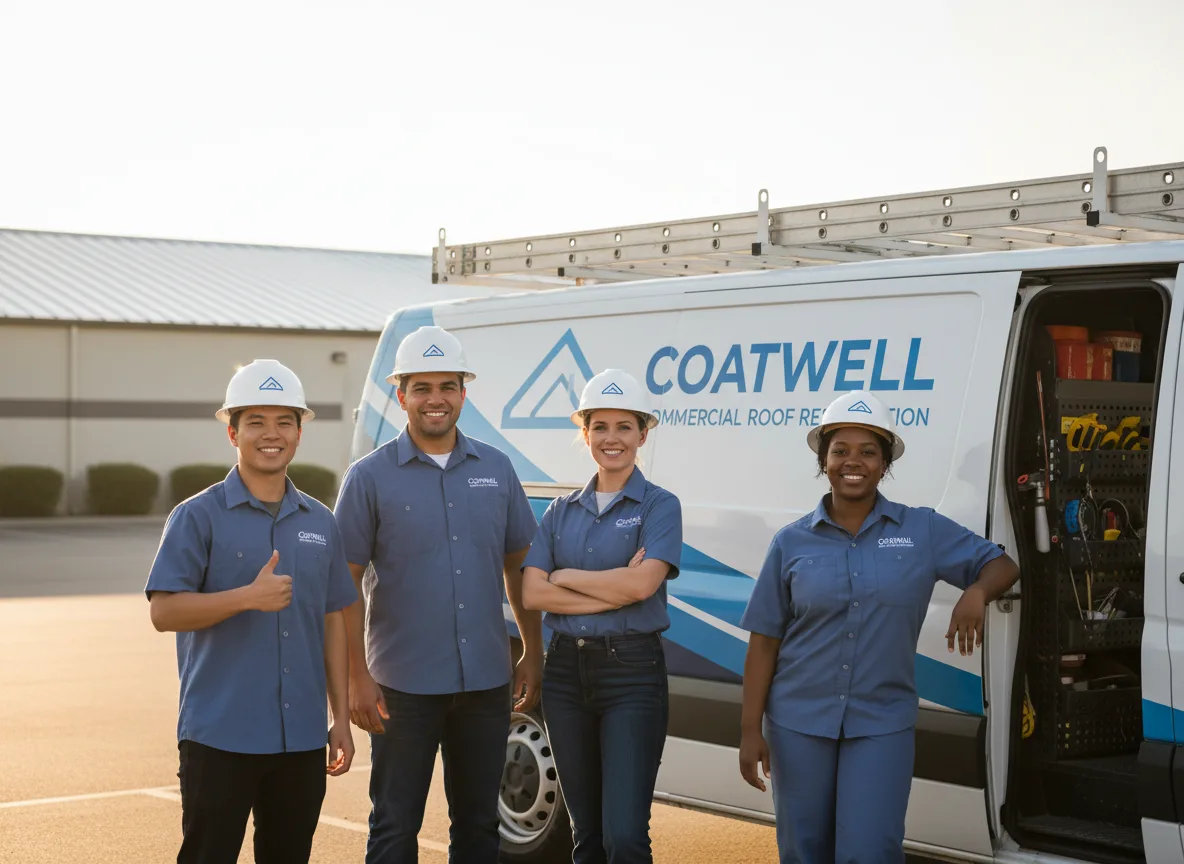 Commercial roof coating company in Toledo, IL